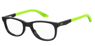 Youth Boy Under Amour Eyeglasses: UA 9002 - Matte Black SpecSMART Eye Clinic (Diagonal View)
